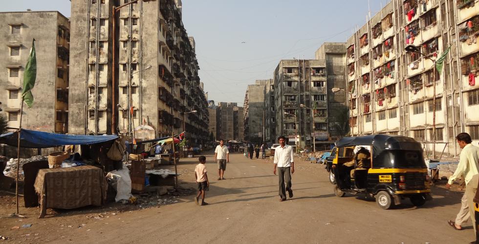 photo of urban space in Bombay/Mumbai