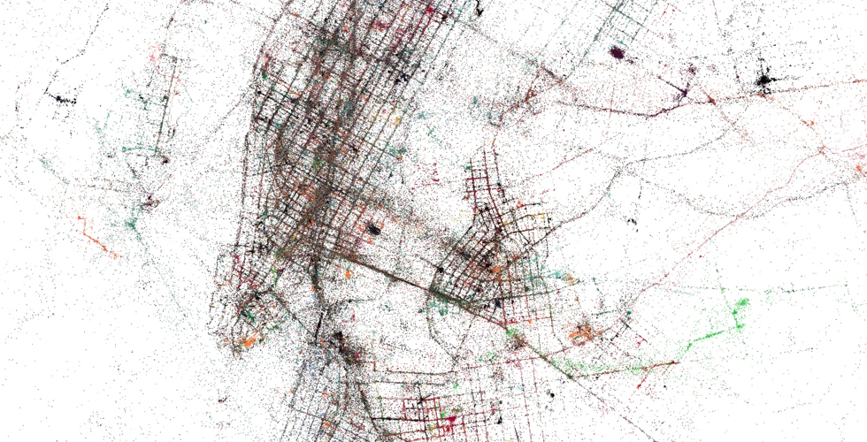 Participatory location sensing in New York City, Center for Spatial Research