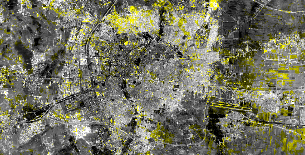Remote sensing of urban damage, Conflict Urbanism: Aleppo, 2016