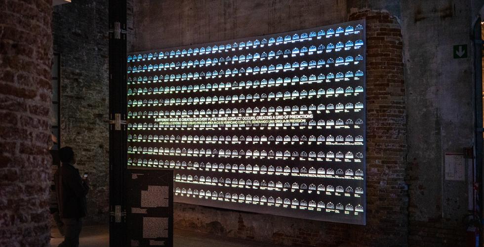 19th International Architecture Exhibition of La Biennale di Venezia, titled Intelligens. Natural. Artificial. Collective