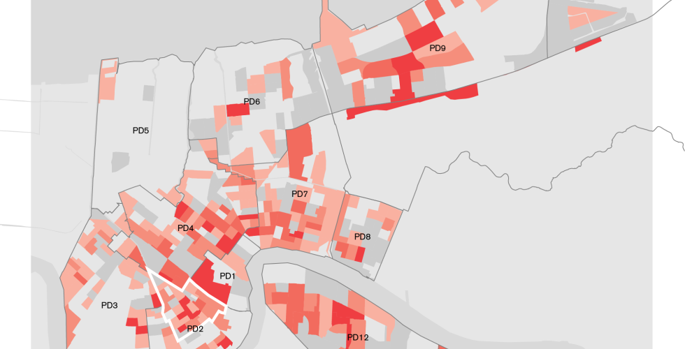 Block Group Expenditures Map NOLA