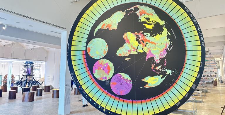 This installation is part of the exhibition We the Bacteria. Notes Toward Biotic Architecture