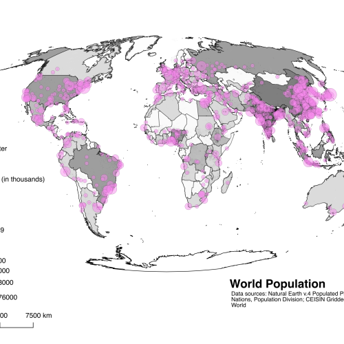 Mapping Data: World Populations