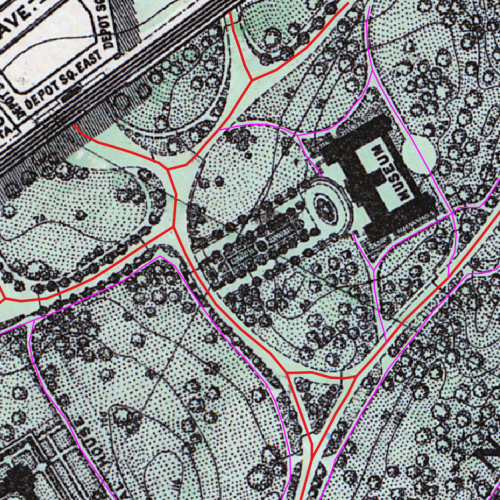 Tutorial 3: Digitizing Features from a Georeferenced Map Final Image